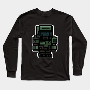 Blocky Slayer Long Sleeve T-Shirt